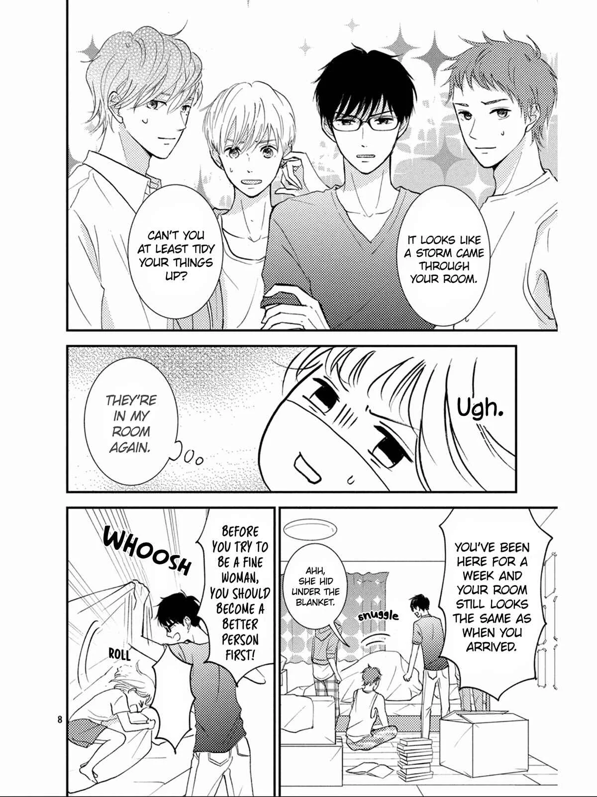 Kyou kara, Kimi o Share Shimasu. Chapter 3 - Page 9