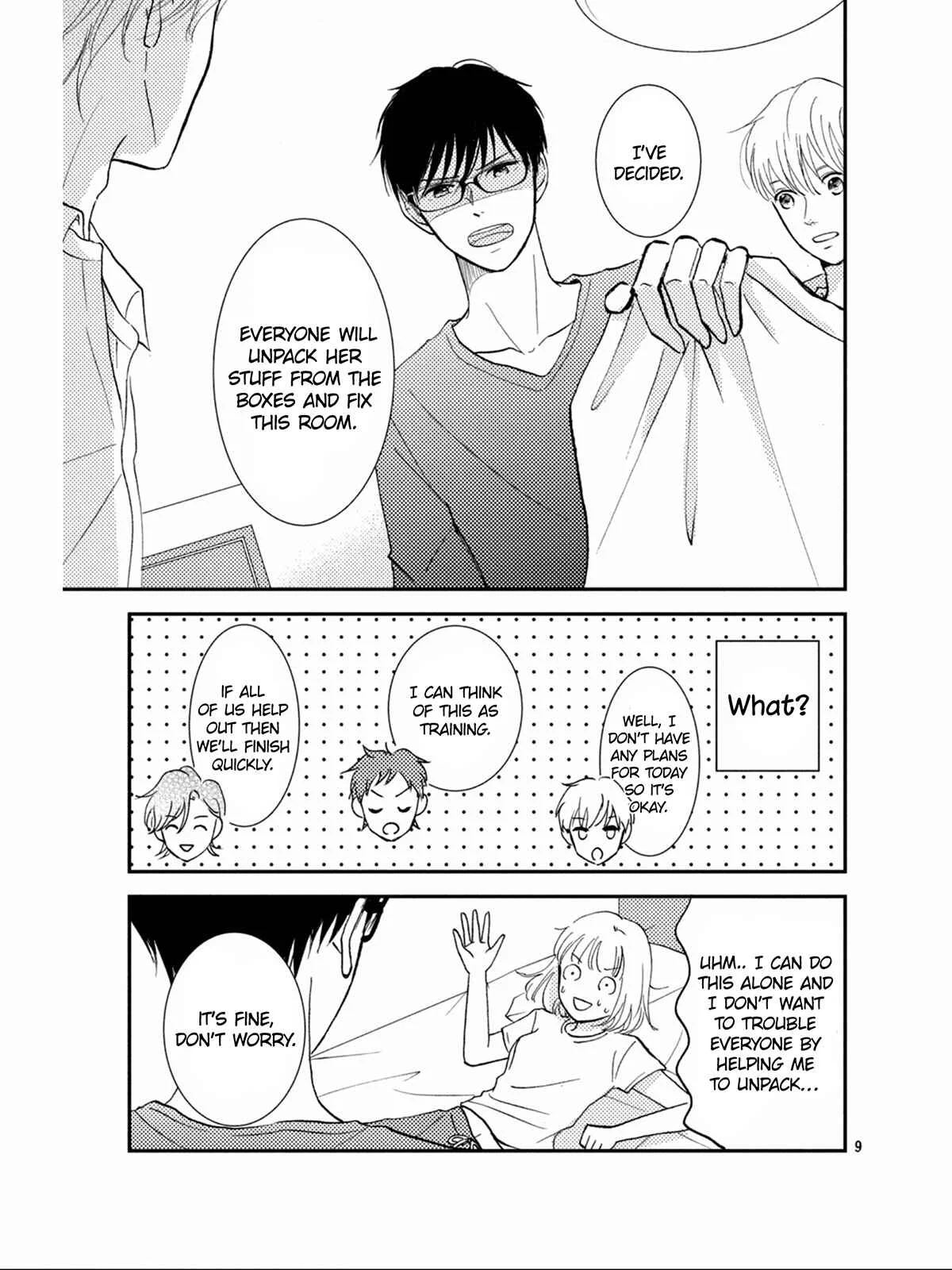 Kyou kara, Kimi o Share Shimasu. Chapter 3 - Page 10