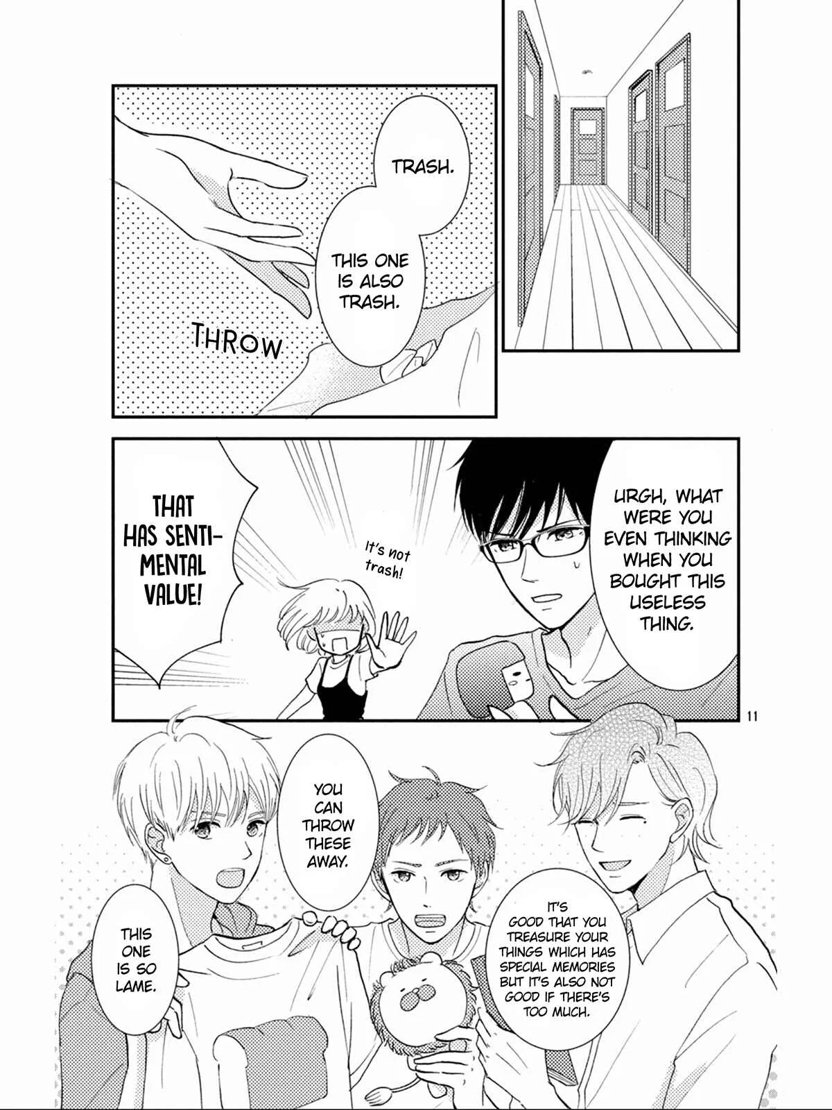 Kyou kara, Kimi o Share Shimasu. Chapter 3 - Page 12
