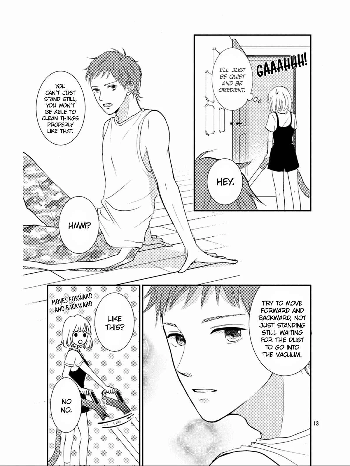 Kyou kara, Kimi o Share Shimasu. Chapter 3 - Page 14