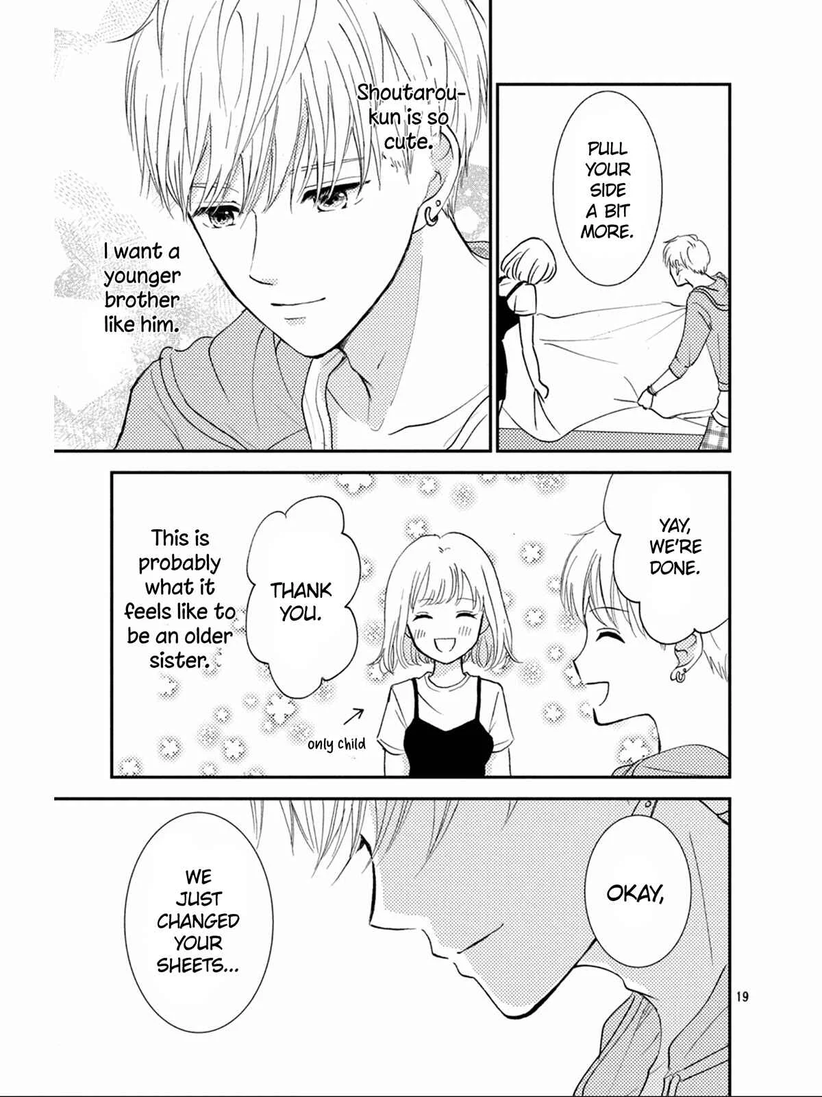 Kyou kara, Kimi o Share Shimasu. Chapter 3 - Page 20