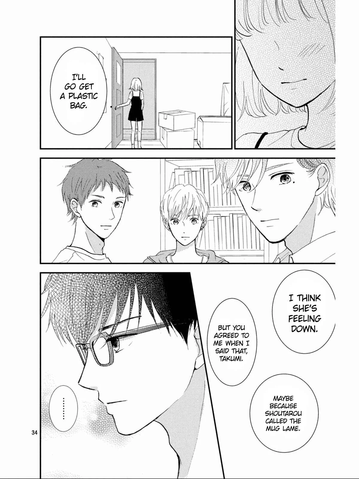 Kyou kara, Kimi o Share Shimasu. Chapter 3 - Page 35