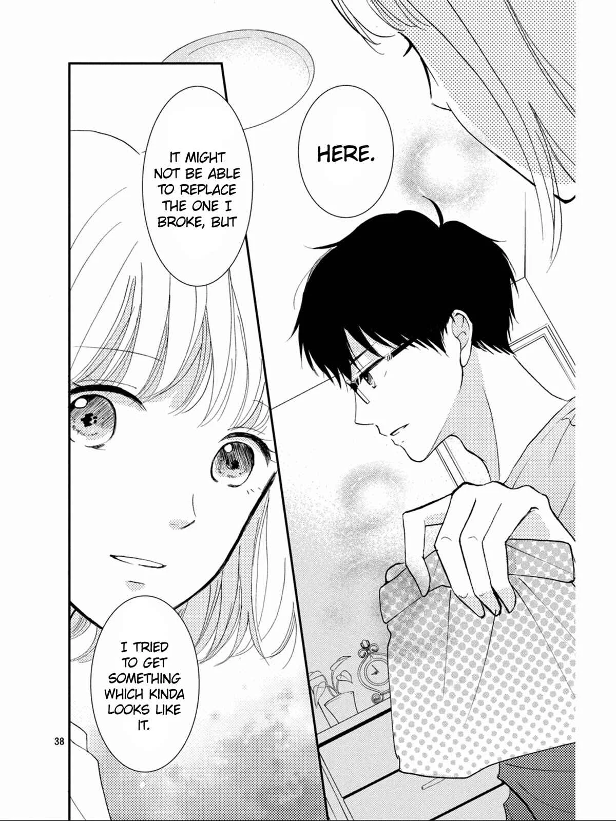 Kyou kara, Kimi o Share Shimasu. Chapter 3 - Page 39