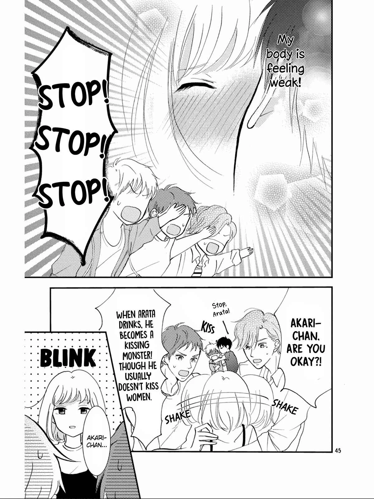 Kyou kara, Kimi o Share Shimasu. Chapter 3 - Page 45