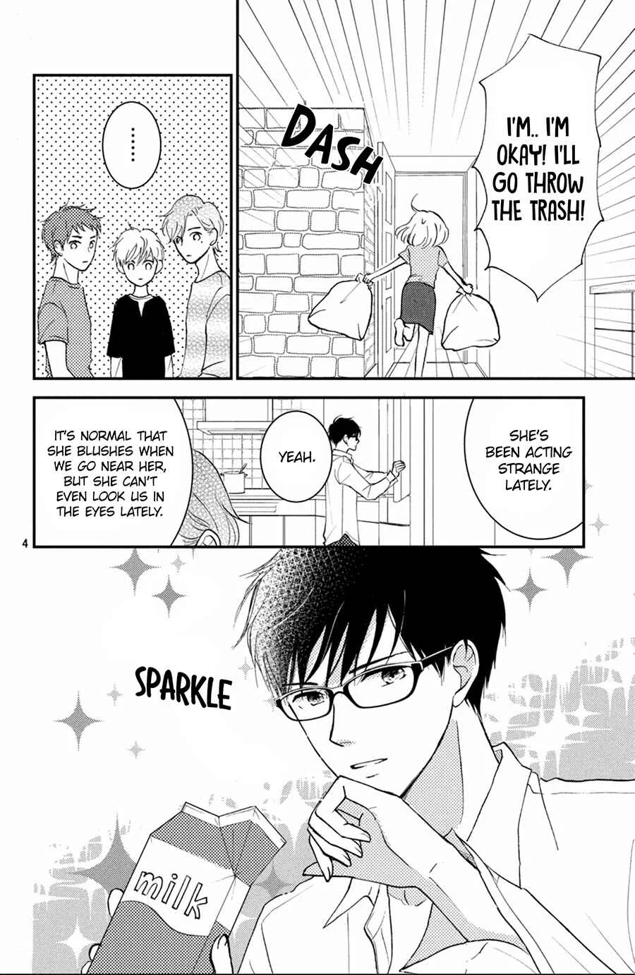 Kyou kara, Kimi o Share Shimasu. Chapter 4 - Page 5