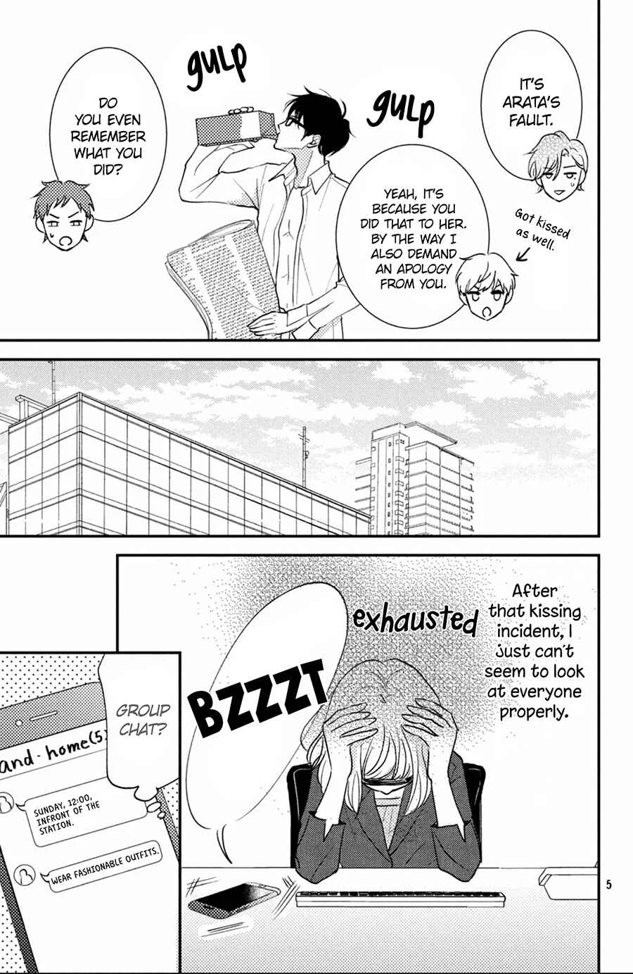 Kyou kara, Kimi o Share Shimasu. Chapter 4 - Page 6
