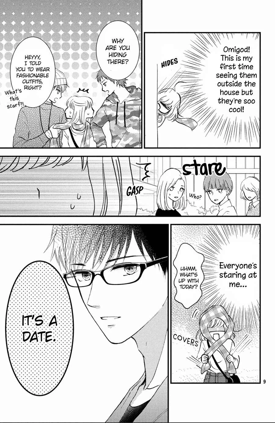 Kyou kara, Kimi o Share Shimasu. Chapter 4 - Page 10