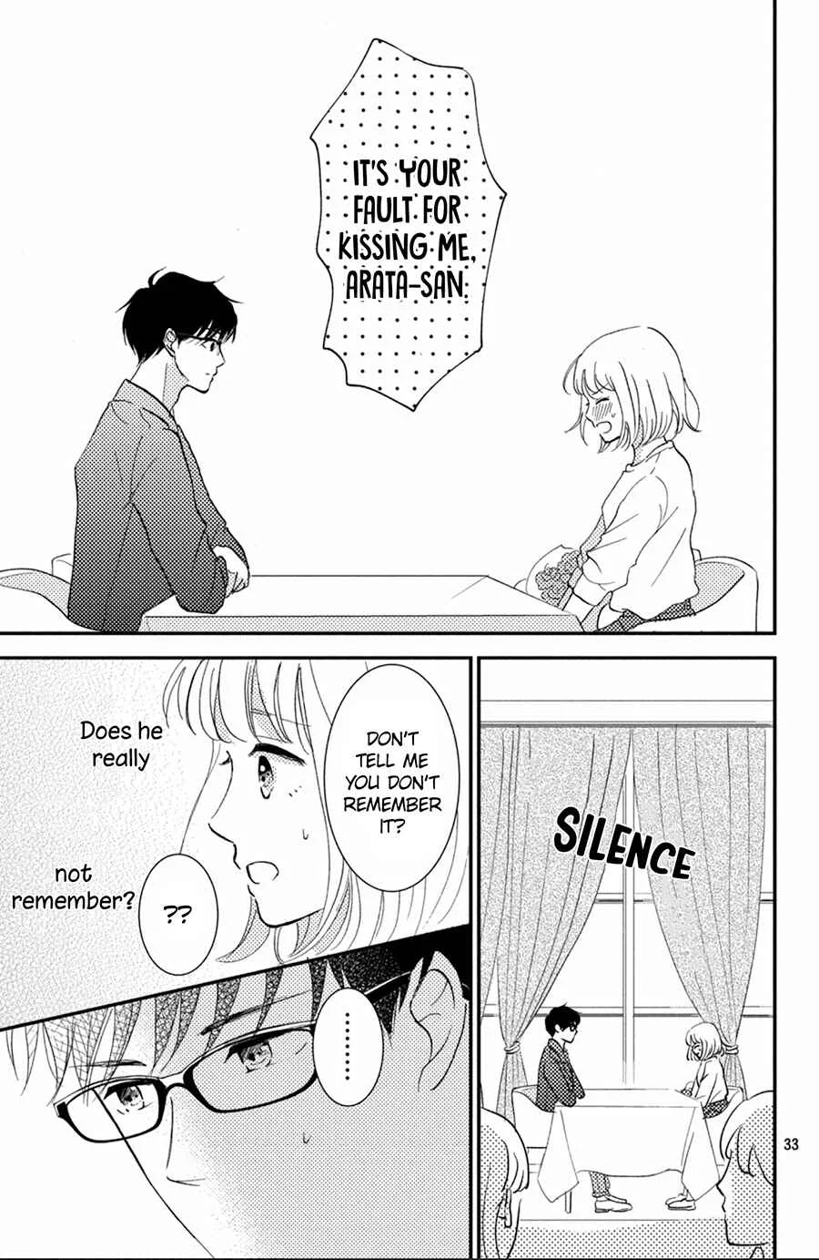 Kyou kara, Kimi o Share Shimasu. Chapter 4 - Page 34