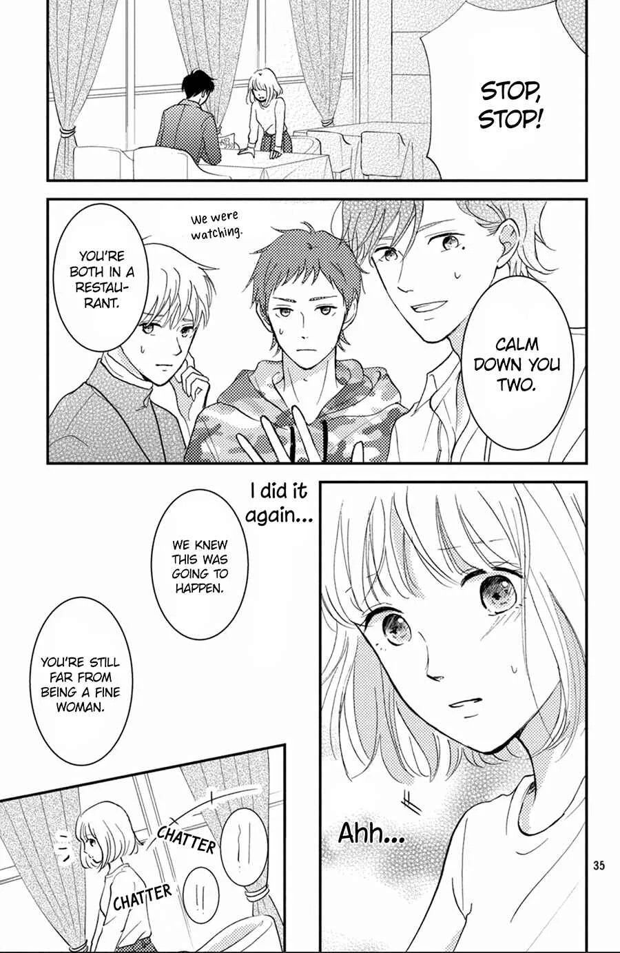 Kyou kara, Kimi o Share Shimasu. Chapter 4 - Page 36