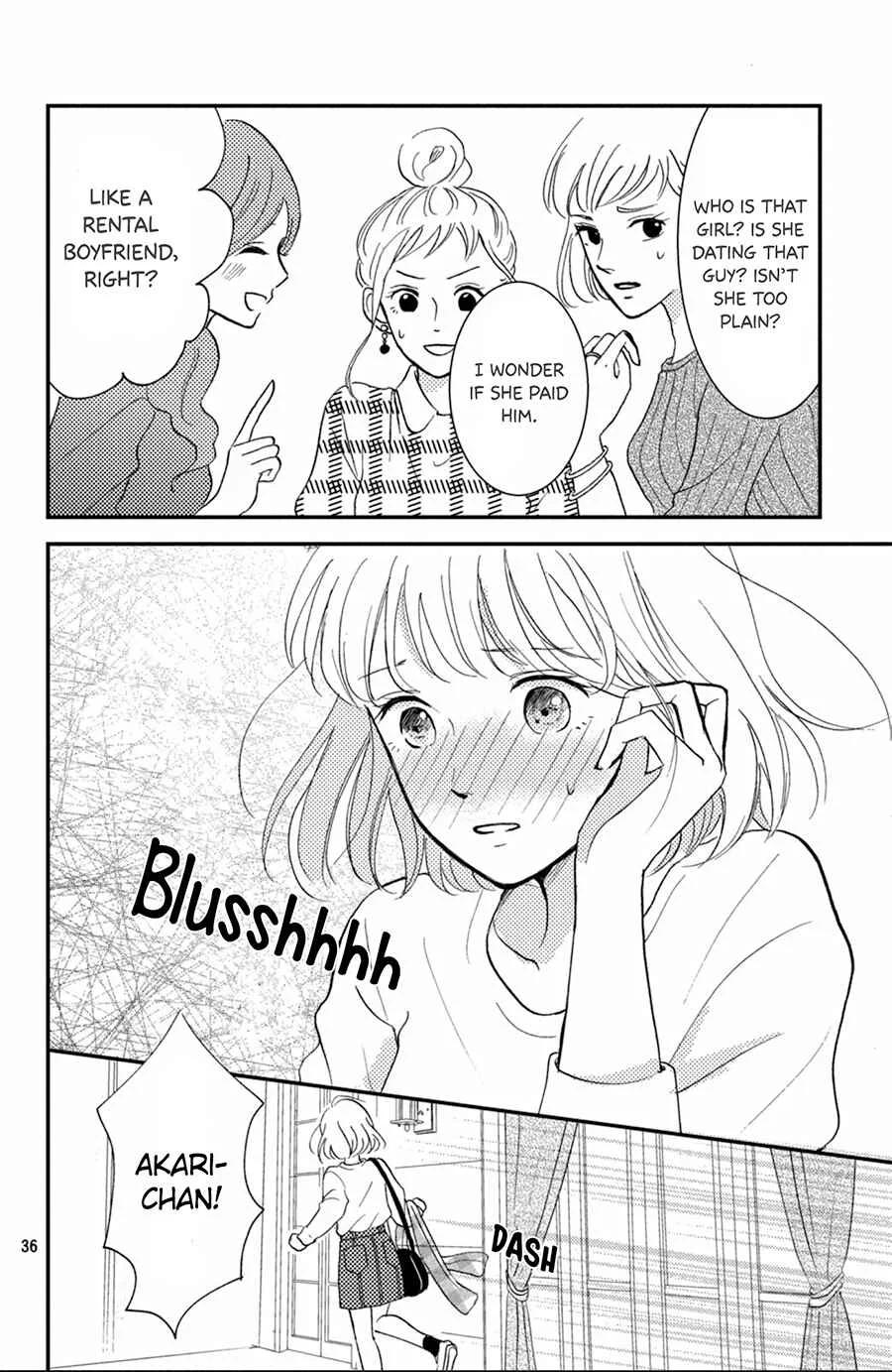 Kyou kara, Kimi o Share Shimasu. Chapter 4 - Page 37
