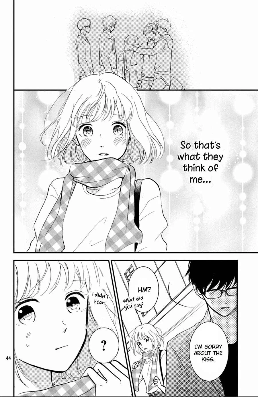 Kyou kara, Kimi o Share Shimasu. Chapter 4 - Page 45