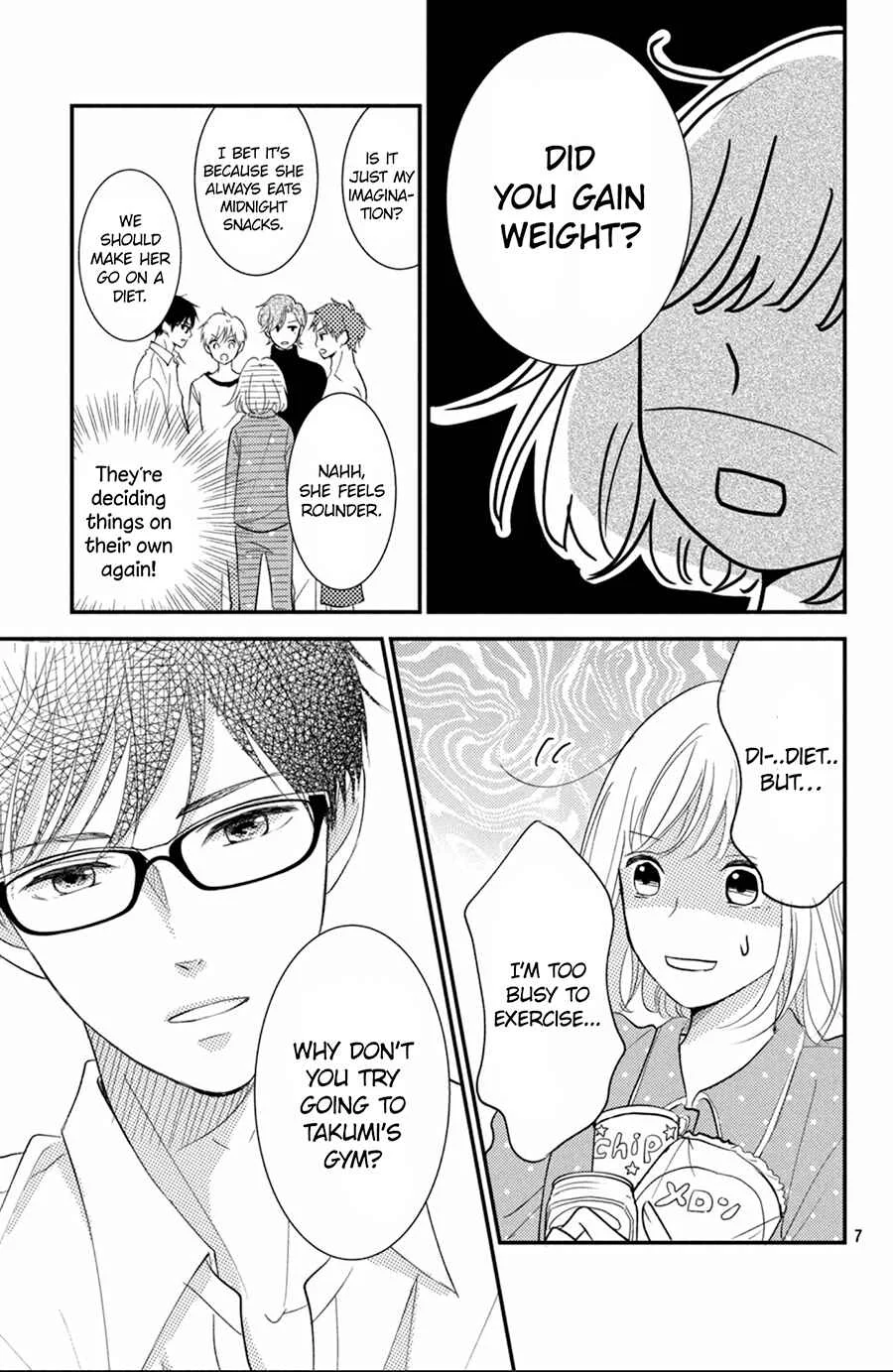 Kyou kara, Kimi o Share Shimasu. Chapter 5 - Page 8
