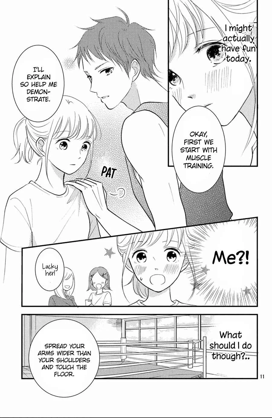 Kyou kara, Kimi o Share Shimasu. Chapter 5 - Page 12