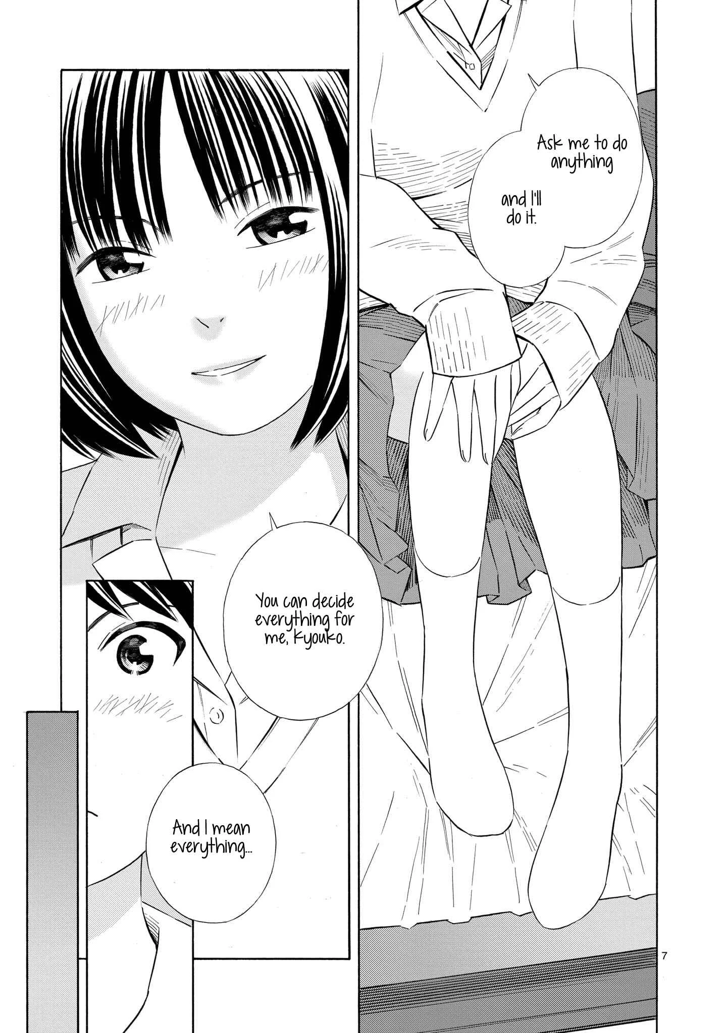 Kyou Kara Mirai Chapter 1: Miku's Confession - Page 7