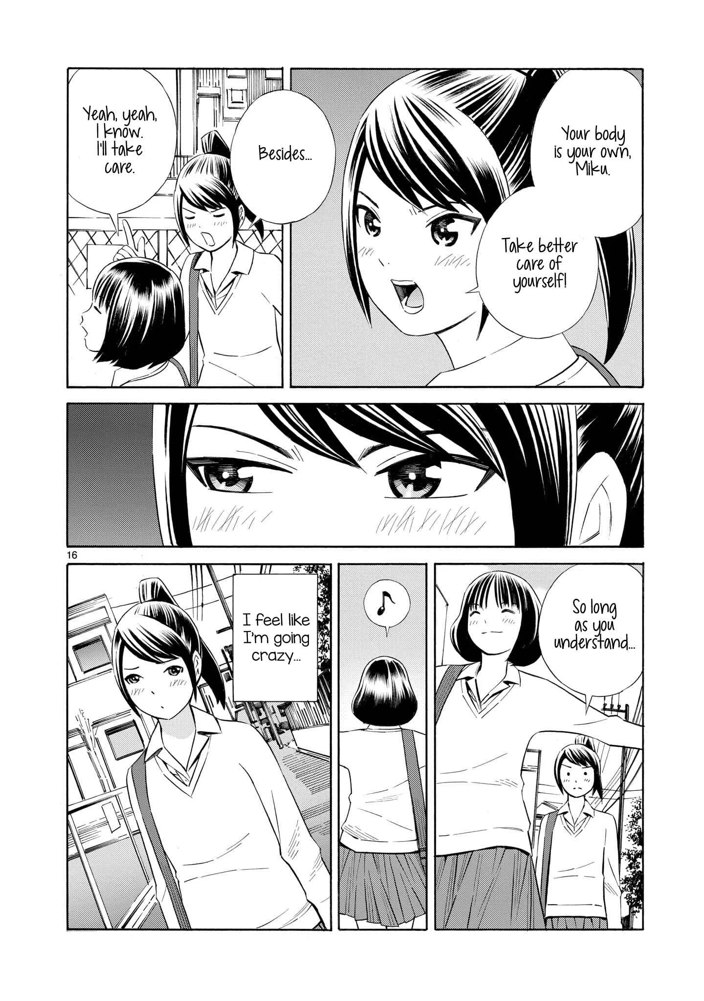 Kyou Kara Mirai Chapter 1: Miku's Confession - Page 16