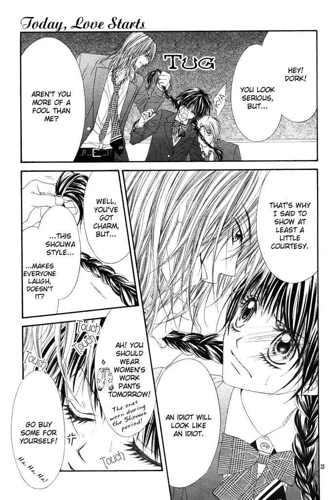 Kyou, Koi wo Hajimemasu Chapter 1 - Page 23