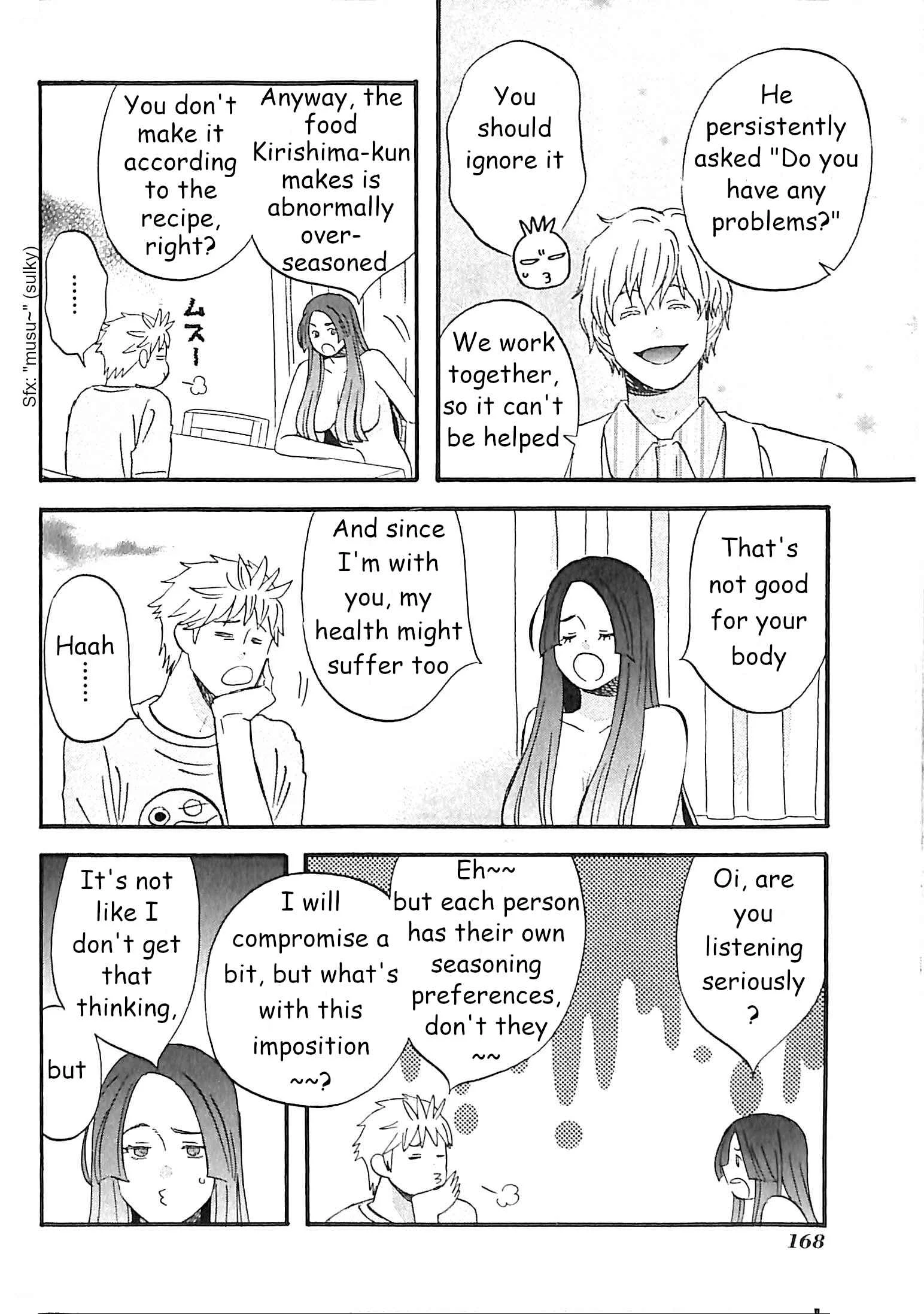 La La La Chapter 8: Ishimura-san's circumstances and Kirishima-kun's circumstances - Page 10