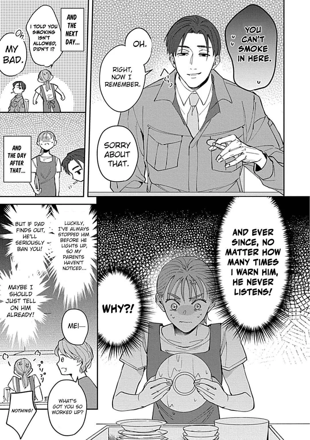 Last Order wa Ojou-san de Dekiai Jouren Kyaku ni Kyuuai saretemasu Chapter 1 - Page 11