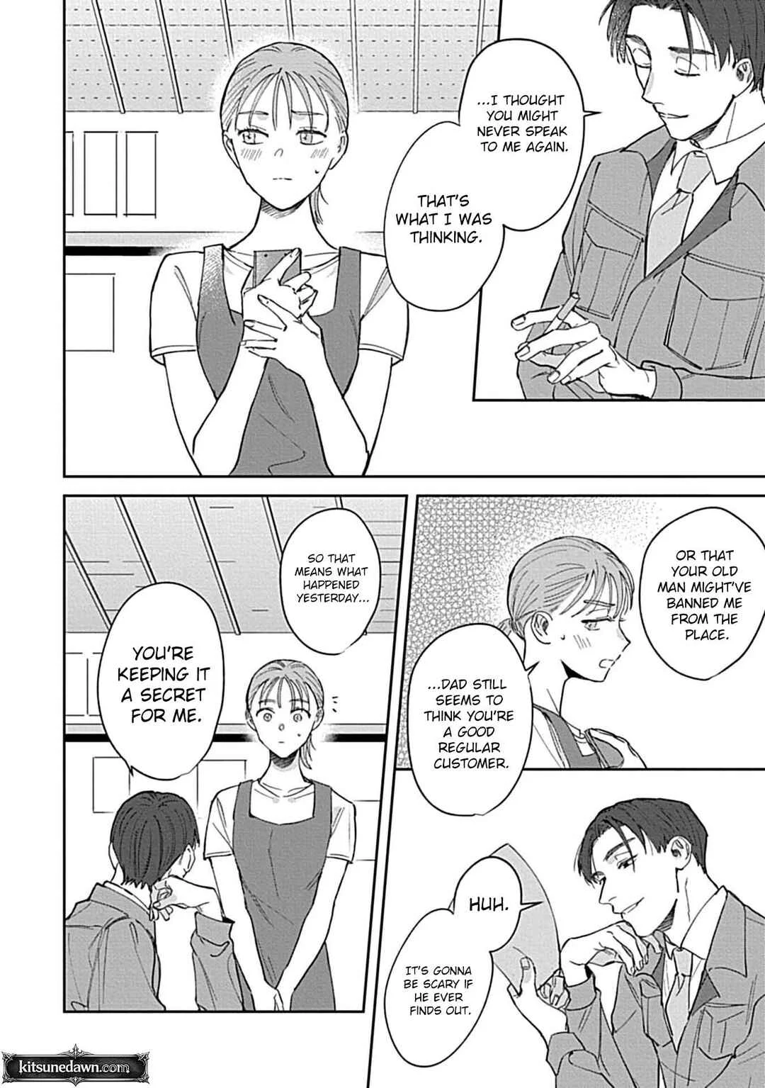 Last Order wa Ojou-san de Dekiai Jouren Kyaku ni Kyuuai saretemasu Chapter 1 - Page 40