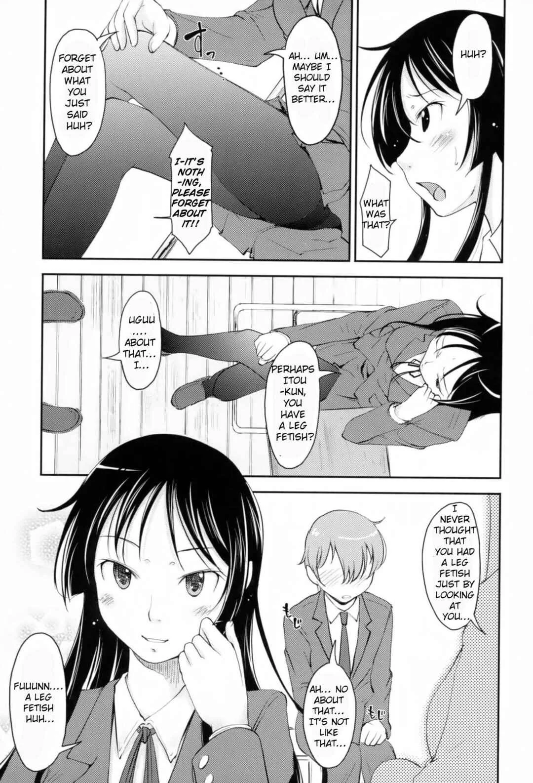 Love Icha☆ Chapter 3: Legs, Pants, Chairman and 🎵 - Page 5