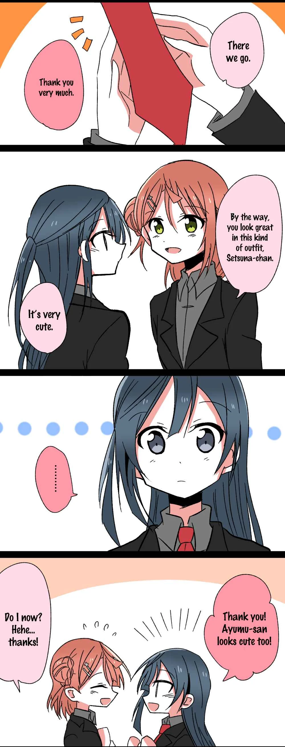 Love Live! - Nijigasaki Academy School Idol Club (Doujinshi) Chapter 5: SetsuAyu Neck-tying by Drill - Page 2