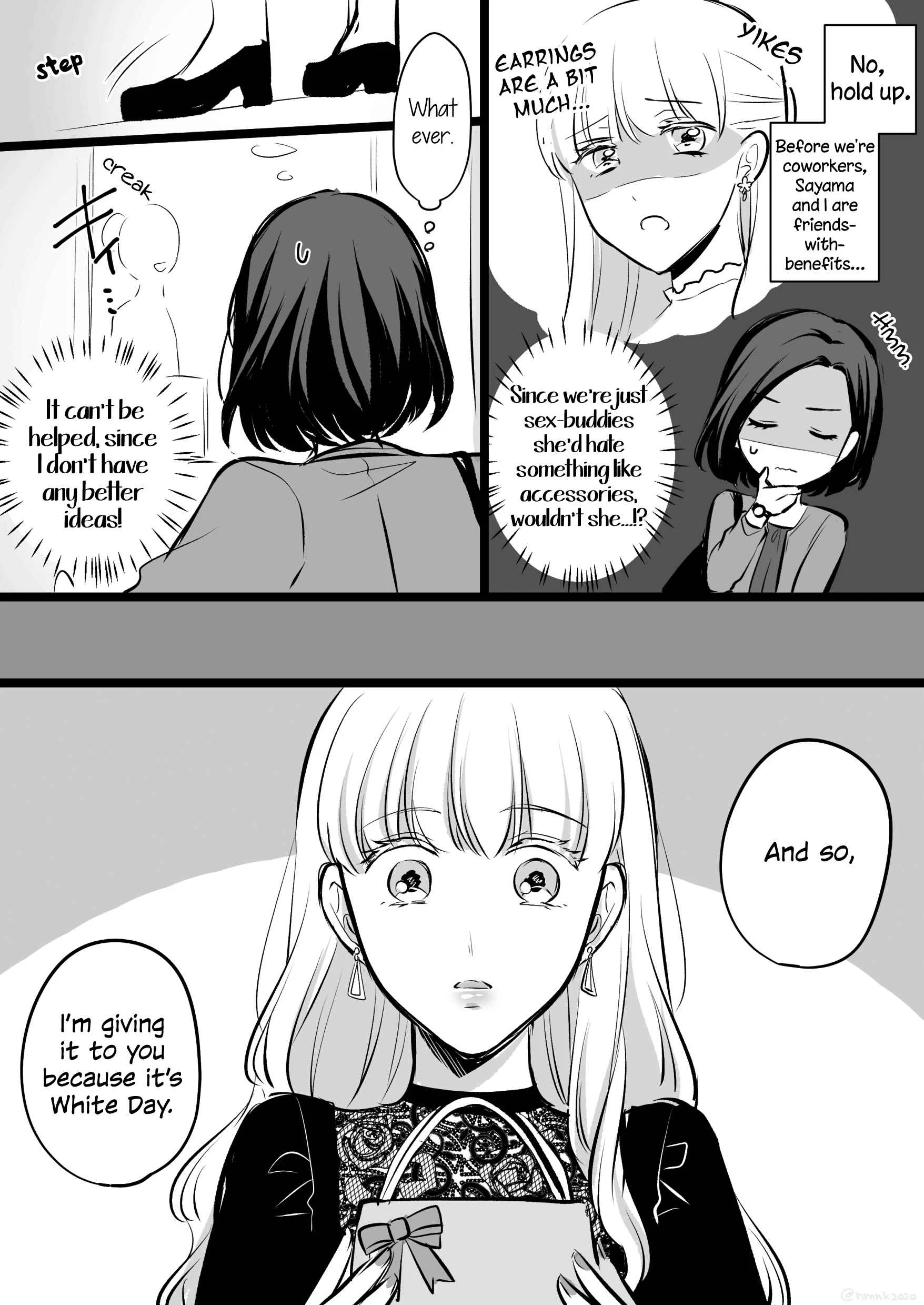 Love Only the Body Chapter 2: Tougou-san and Sayama-san's White Day (+ Twitter stuff) - Page 14