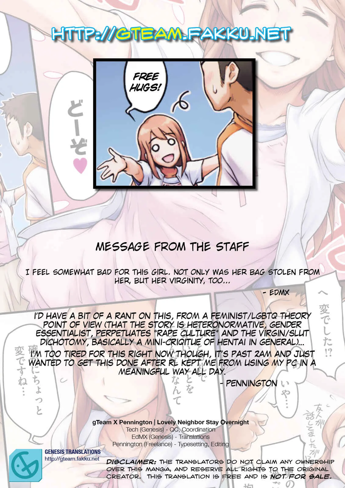 Lovely Neighbor Stay Overnight Chapter 1: Oneshot - Page 9