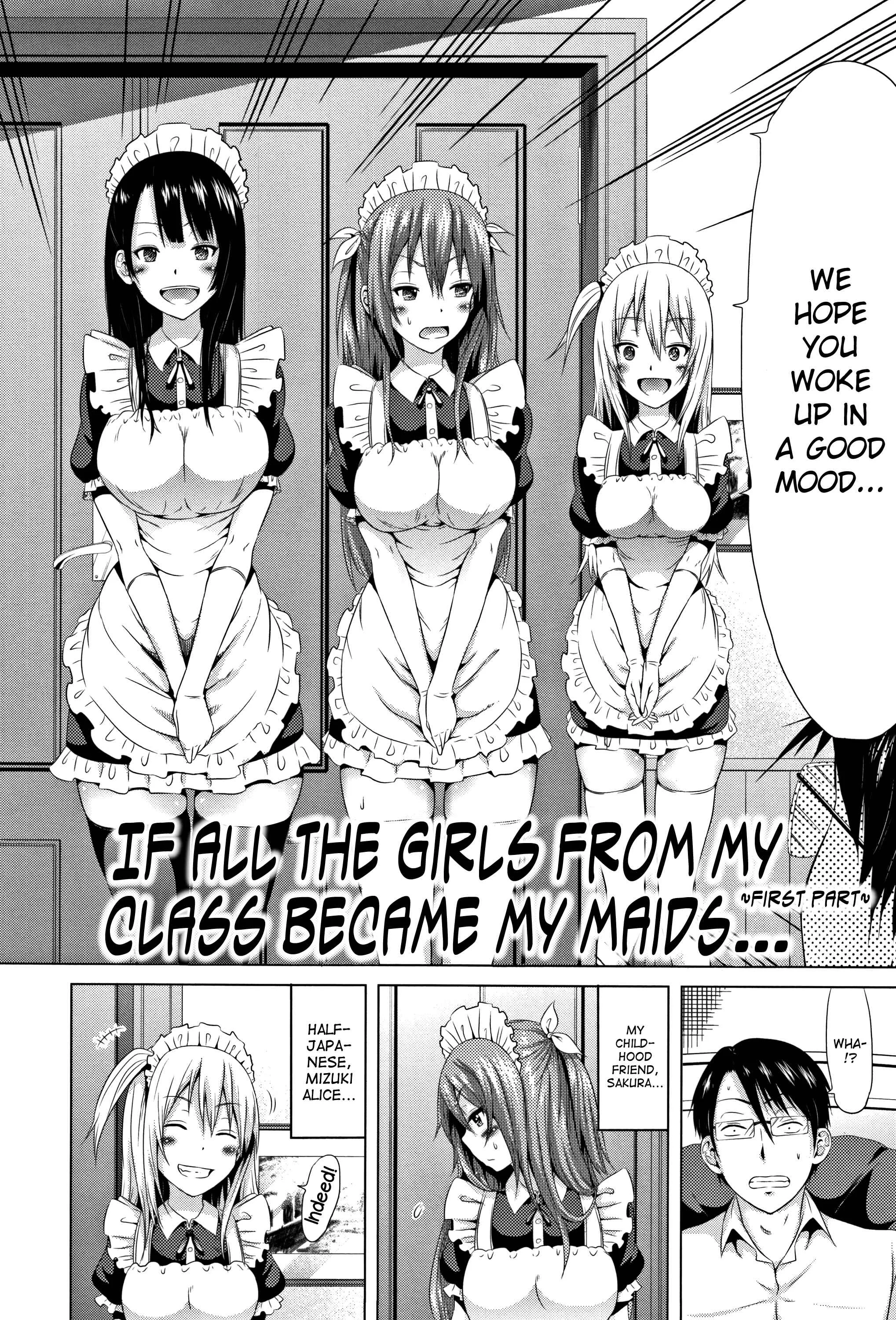 Lovemare Chapter 1: First Perversion: If All the Girls From My Class Became My Maids... ~First Part~ - Page 2