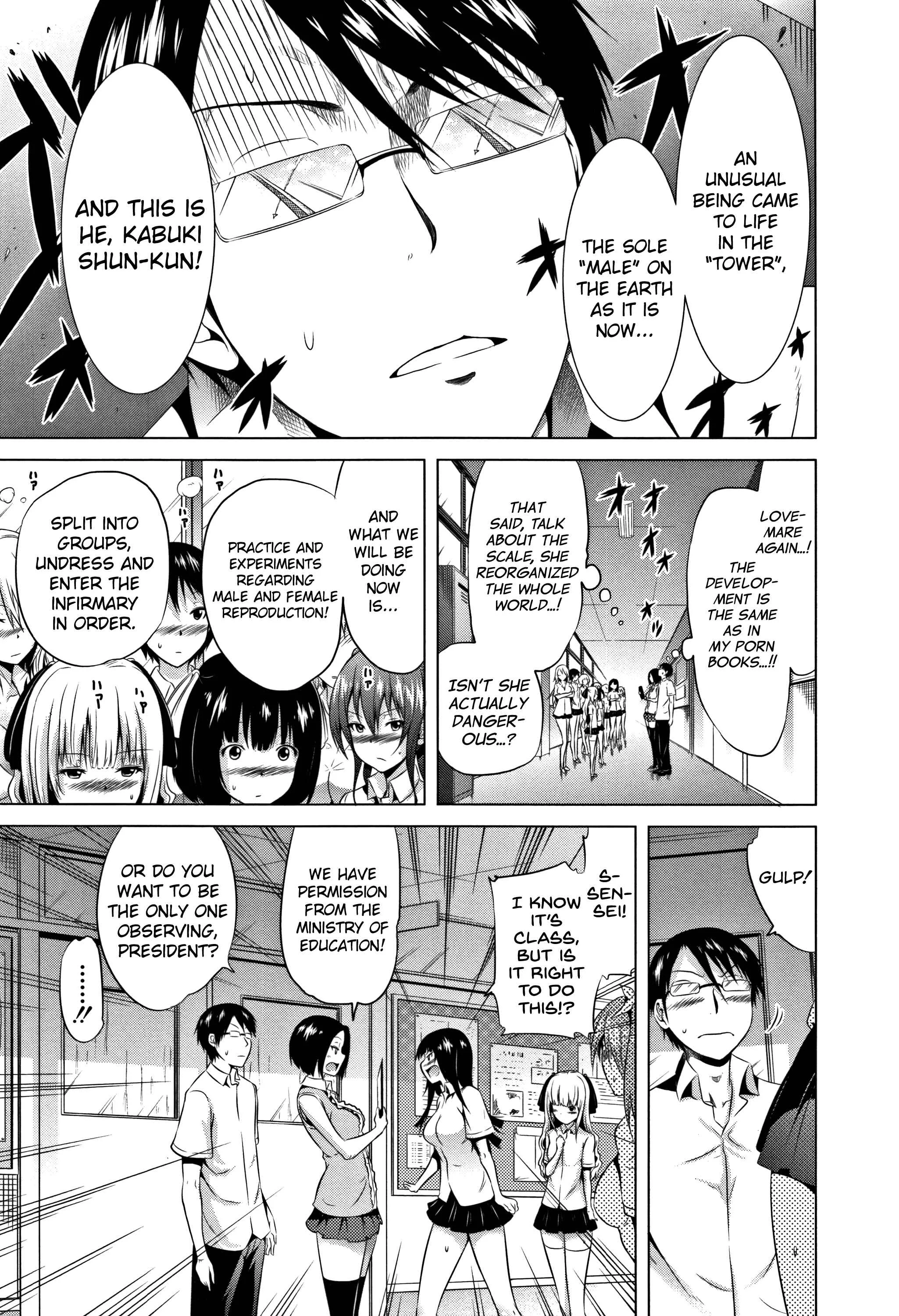 Lovemare Chapter 3: Second Perversion: If I Were the Only Man in the World and There was a Sex Class... - Page 7