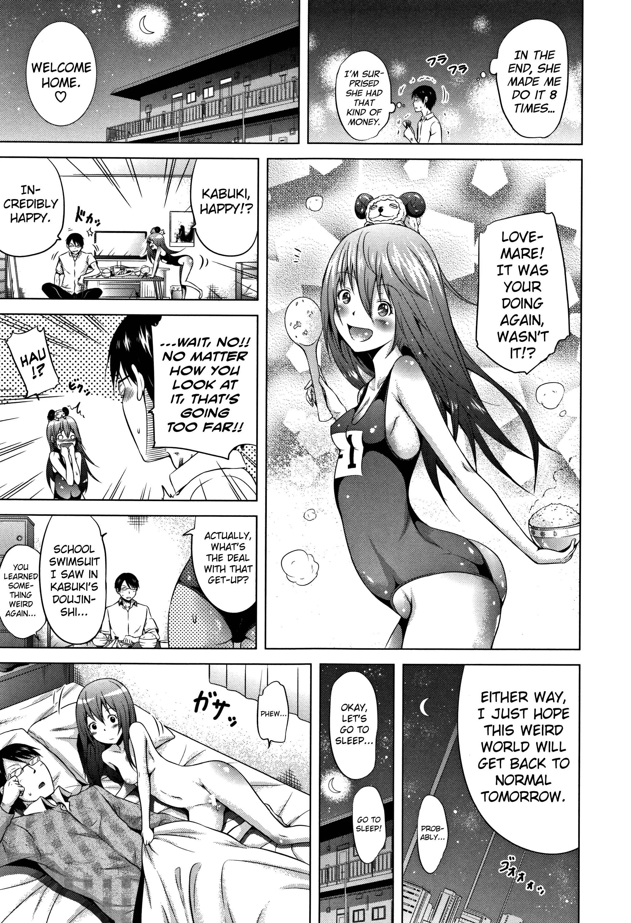 Lovemare Chapter 4: Third Perversion: If I Were the Only Man in the World, the Daily Life... (First Part) - Page 19