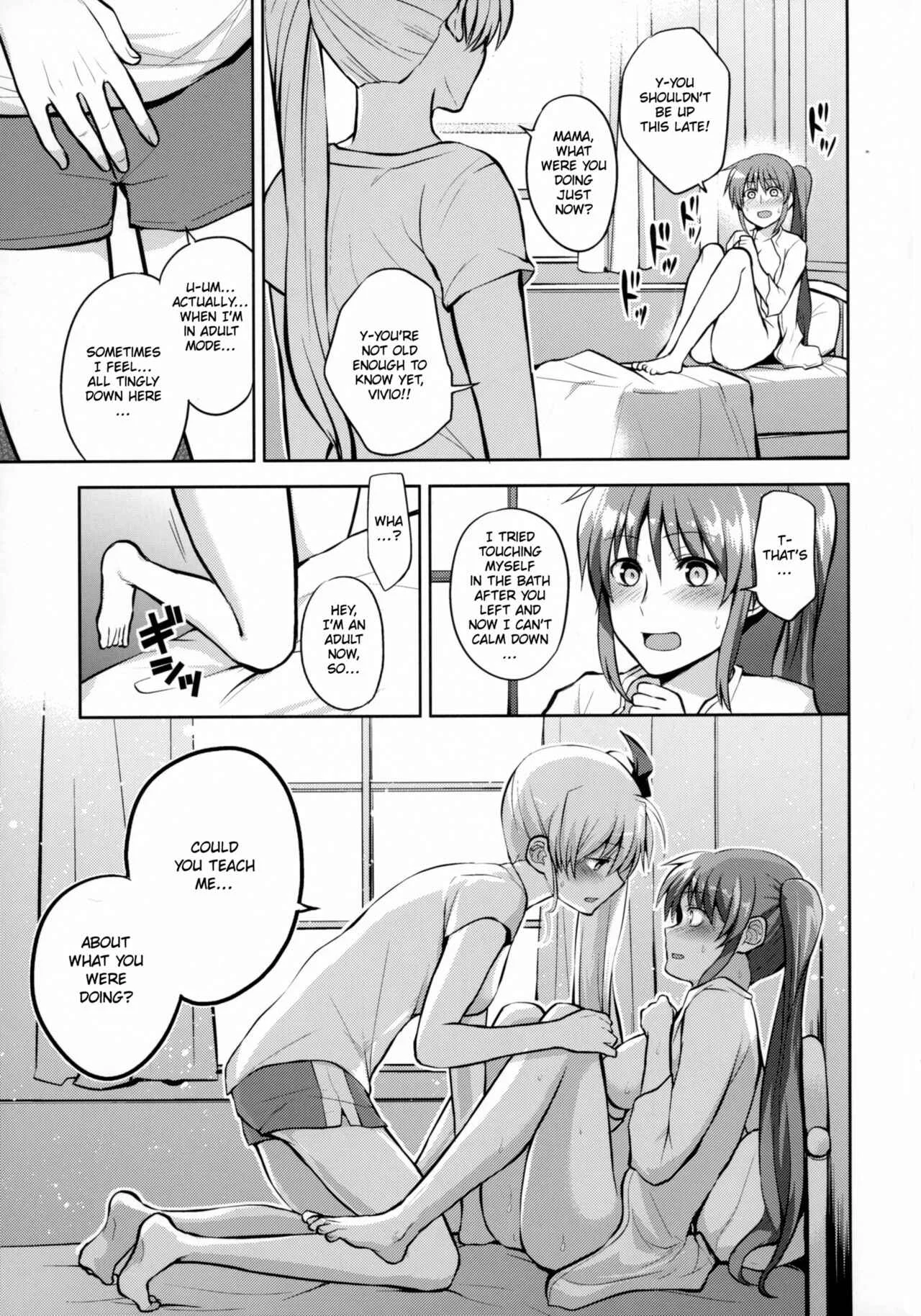 Mahou Shoujo Lyrical Nanoha - Mama to Musume no Otona Step (Doujinshi) Chapter 1 - Page 22