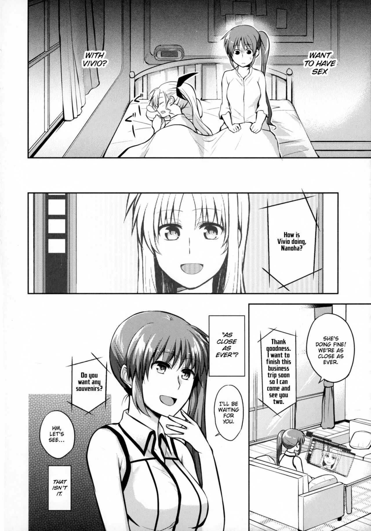 Mahou Shoujo Lyrical Nanoha - Mama to Musume no Otona Step (Doujinshi) Chapter 1 - Page 29