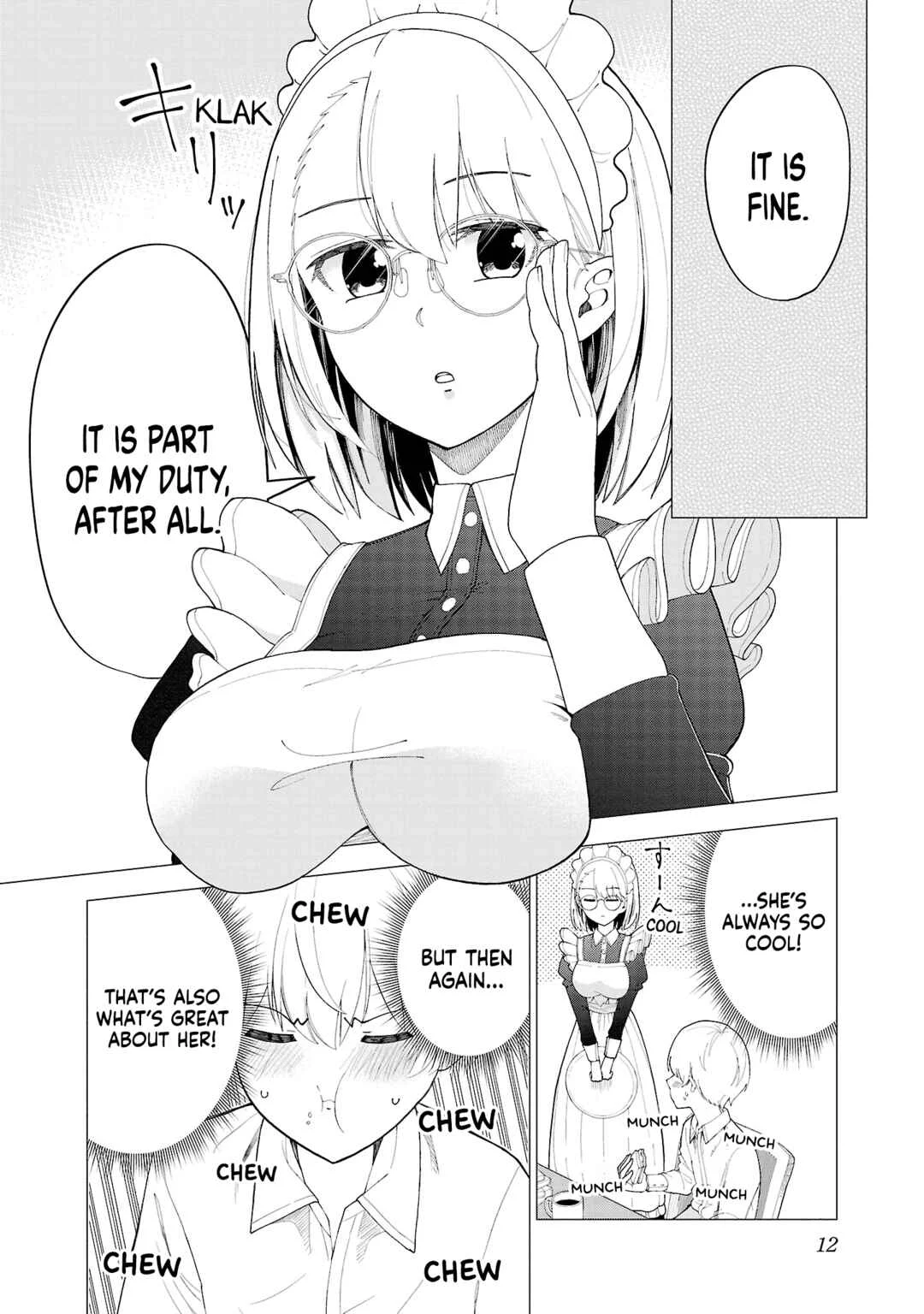 Maid-san wa Kyuuketsuki Chapter 1 - Page 8