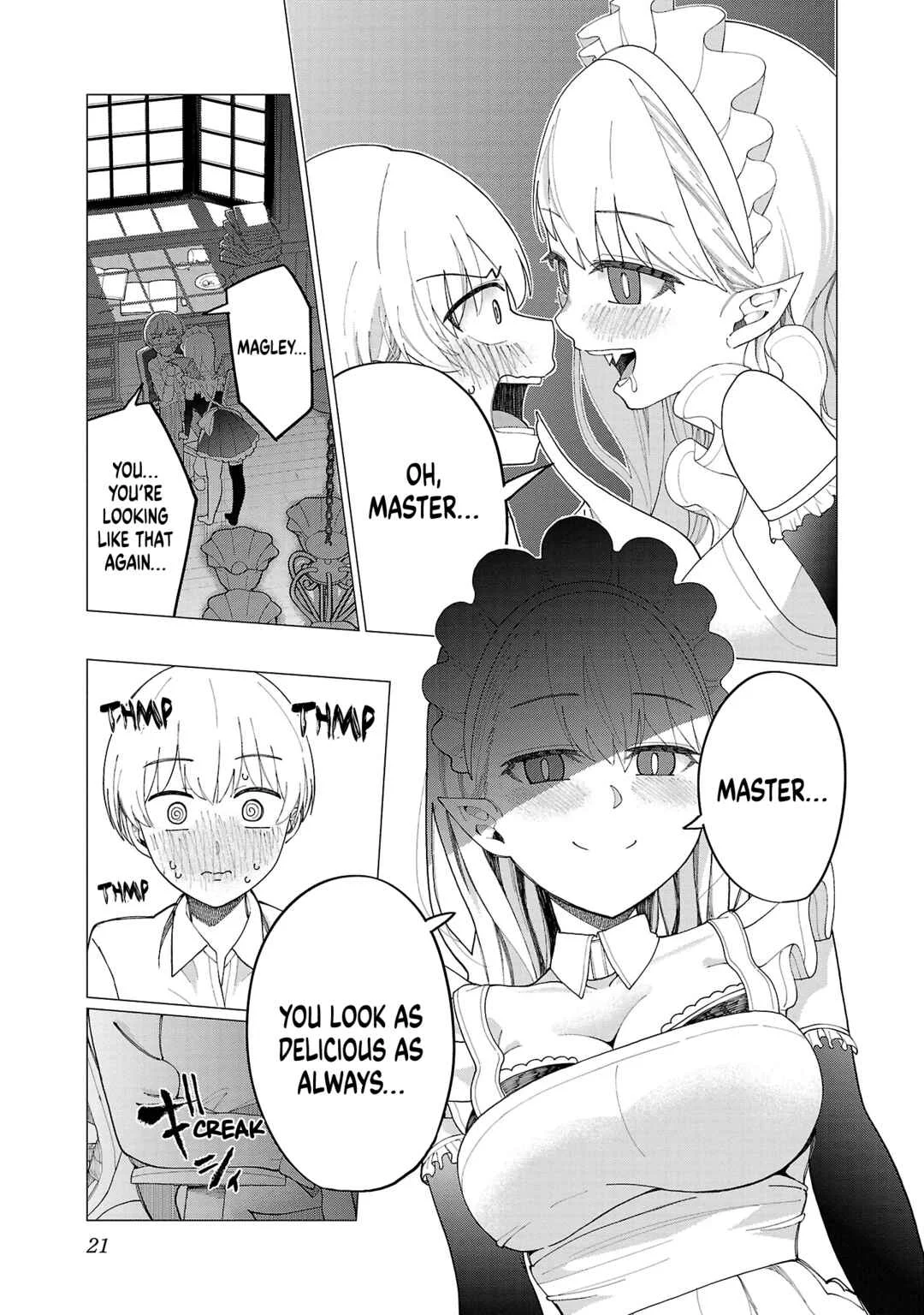 Maid-san wa Kyuuketsuki Chapter 1 - Page 17