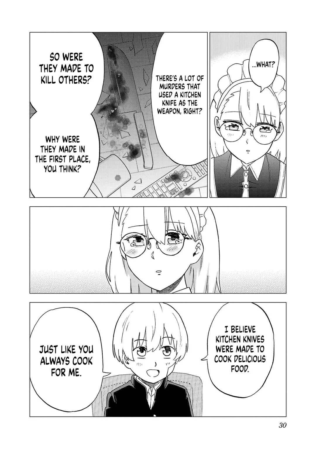 Maid-san wa Kyuuketsuki Chapter 10 - Page 12