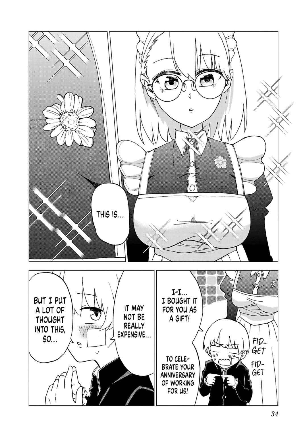 Maid-san wa Kyuuketsuki Chapter 10 - Page 16