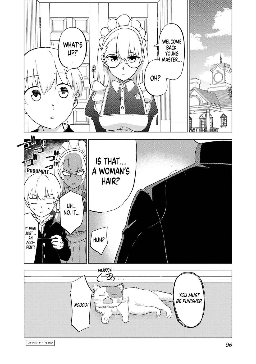 Maid-san wa Kyuuketsuki Chapter 14 - Page 16