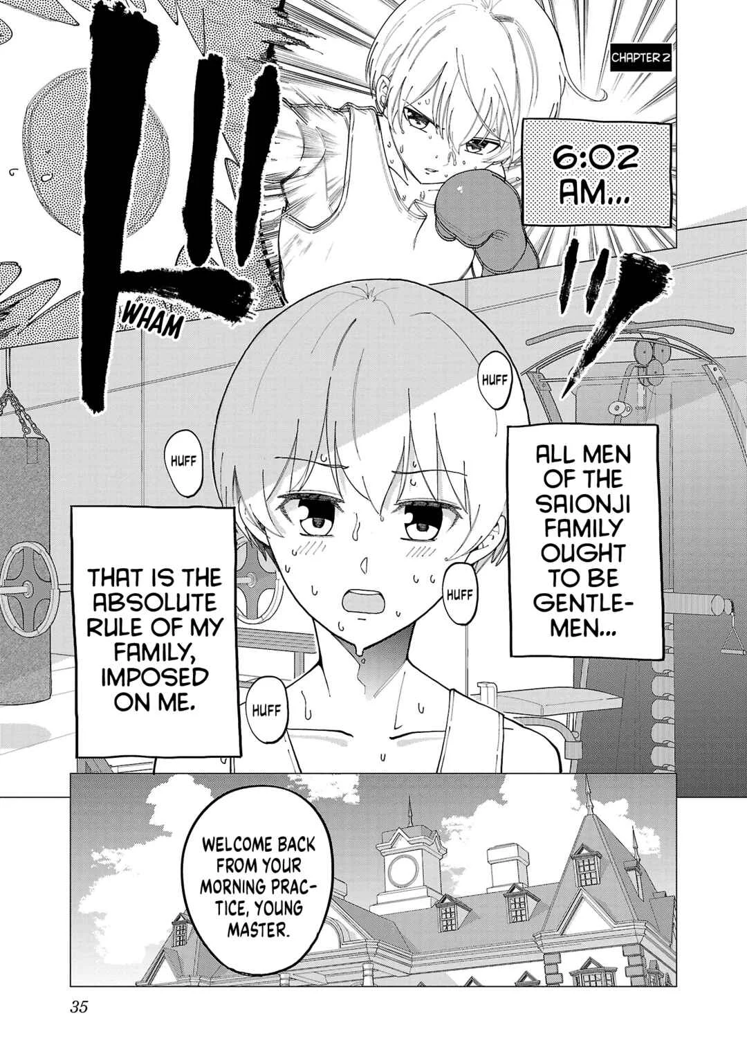Maid-san wa Kyuuketsuki Chapter 2 - Page 1