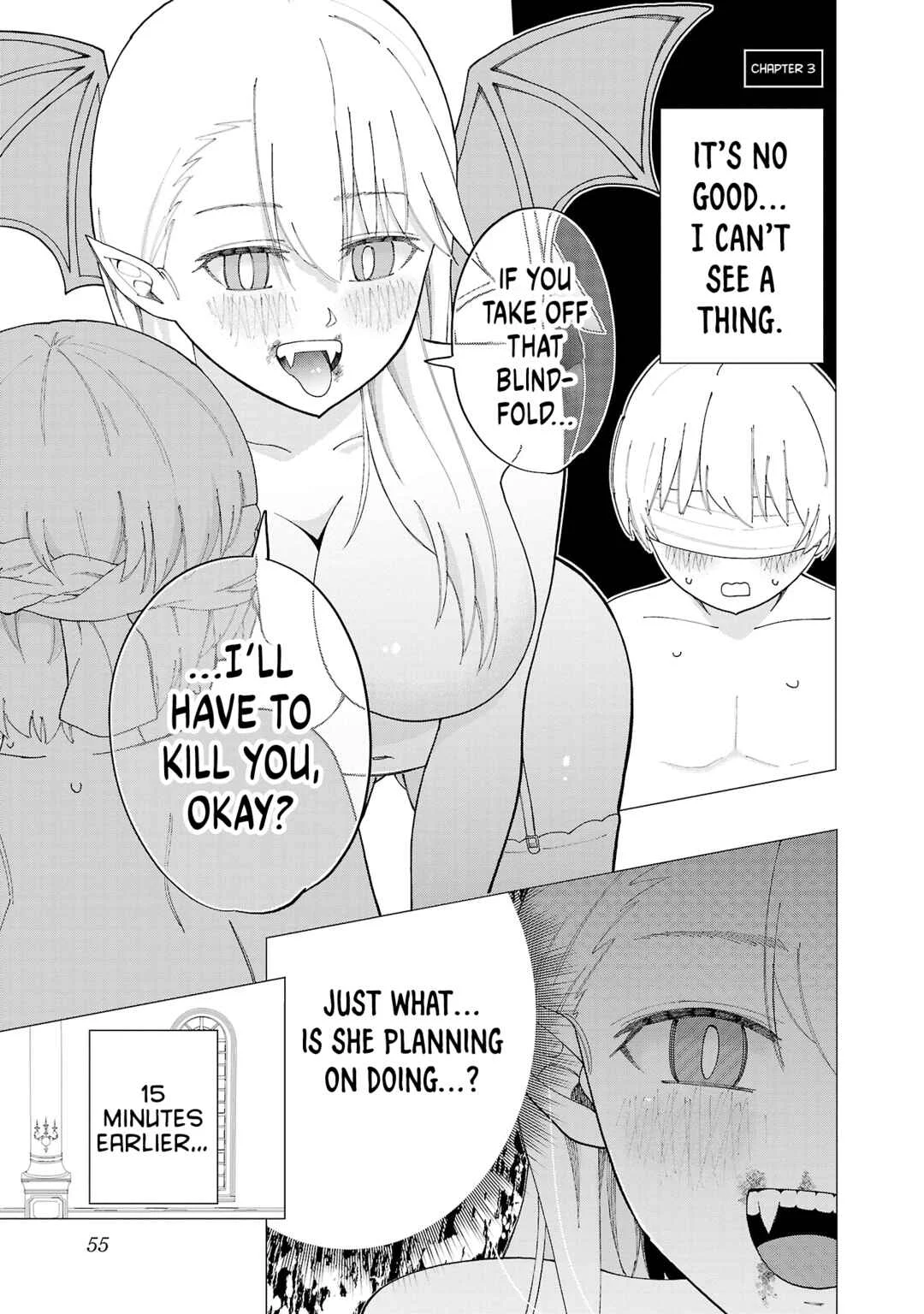 Maid-san wa Kyuuketsuki Chapter 3 - Page 1