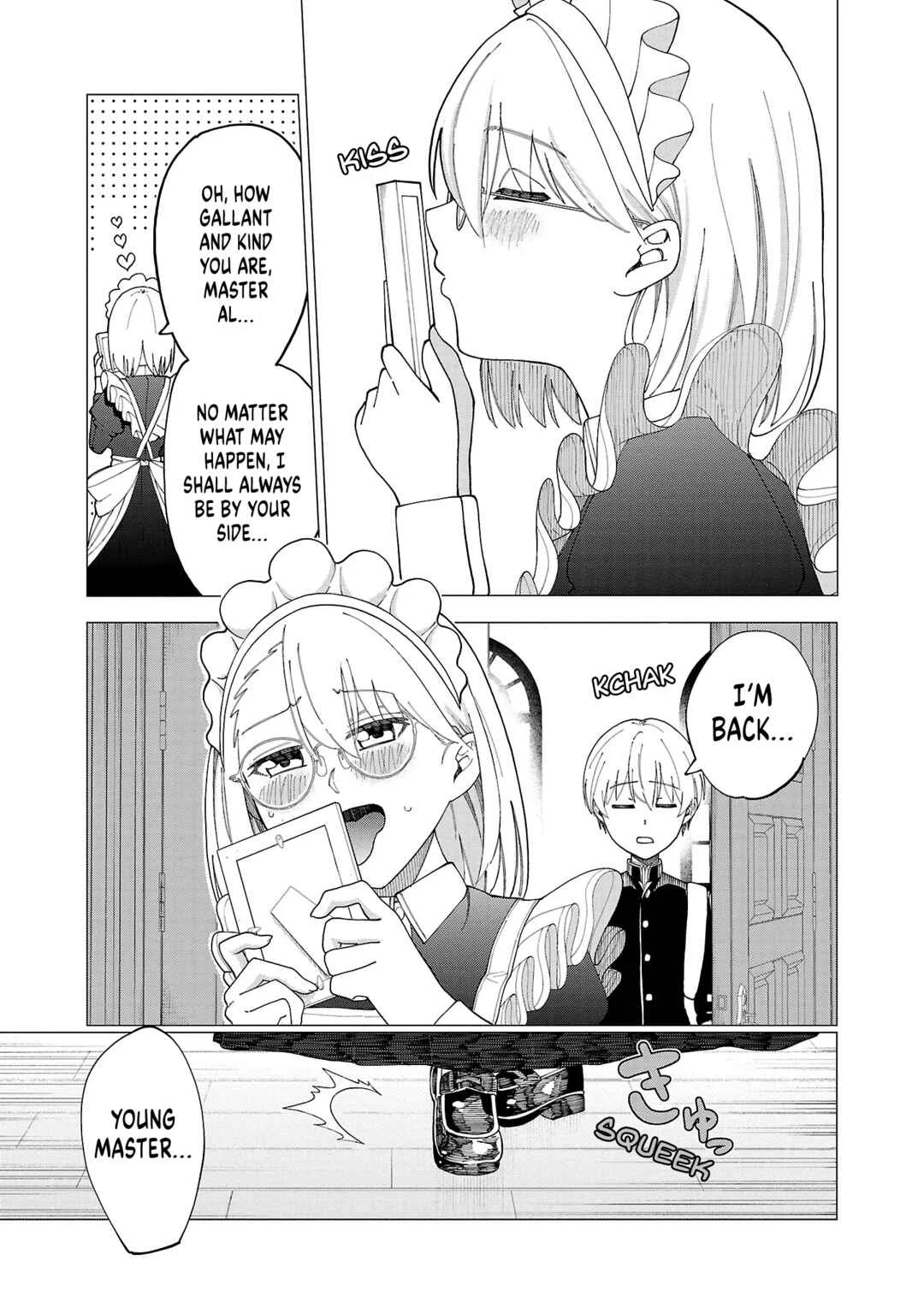 Maid-san wa Kyuuketsuki Chapter 4 - Page 14