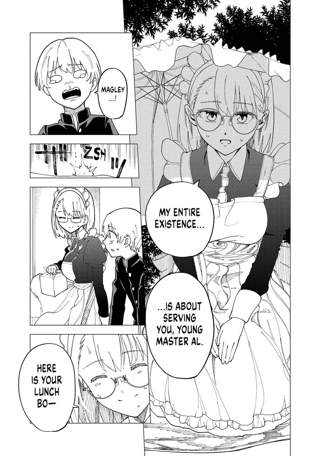 Maid-san wa Kyuuketsuki Chapter 5 - Page 8