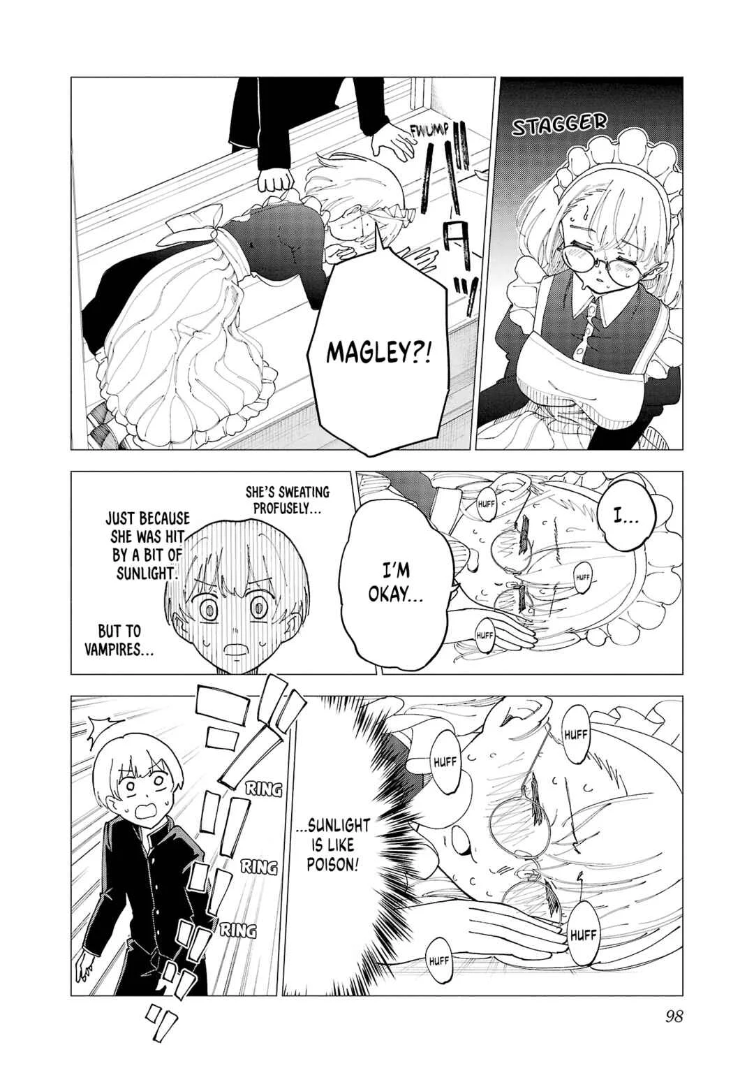 Maid-san wa Kyuuketsuki Chapter 5 - Page 9