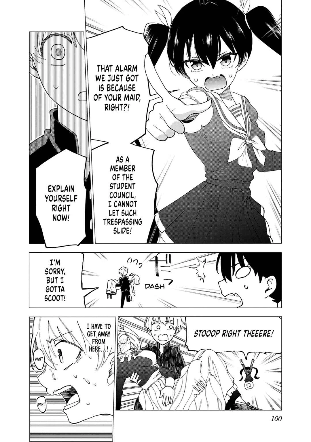 Maid-san wa Kyuuketsuki Chapter 5 - Page 11