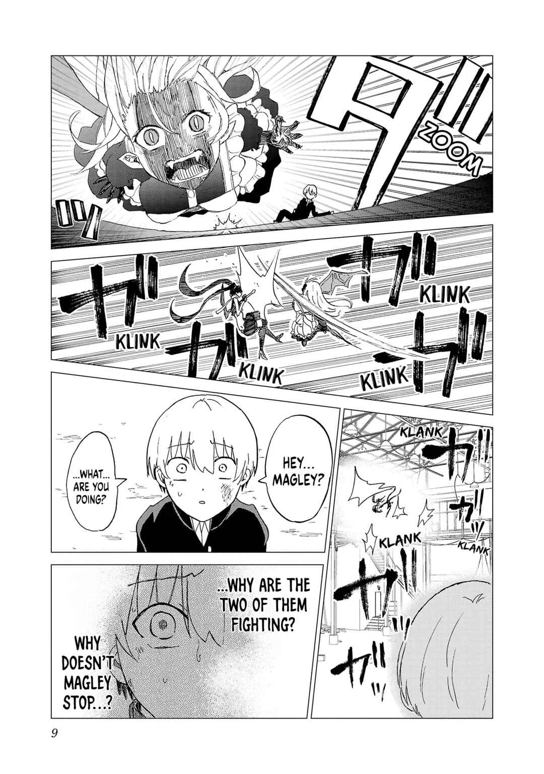 Maid-san wa Kyuuketsuki Chapter 9 - Page 8