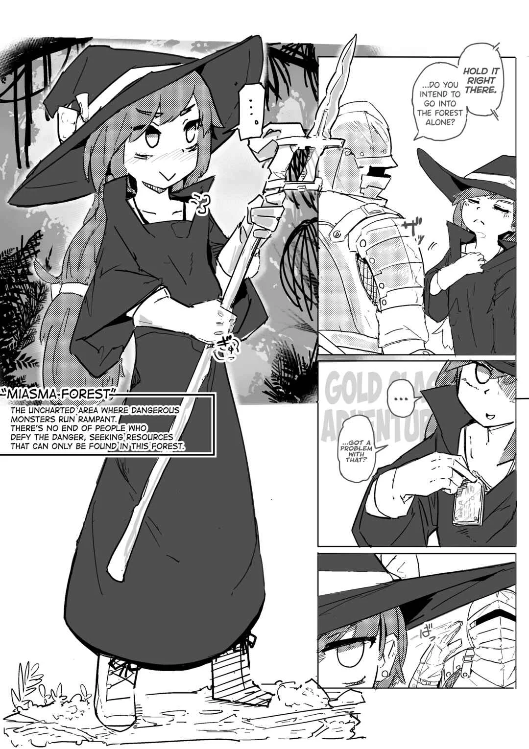 Majo to Alraune Chapter 1 - Page 1