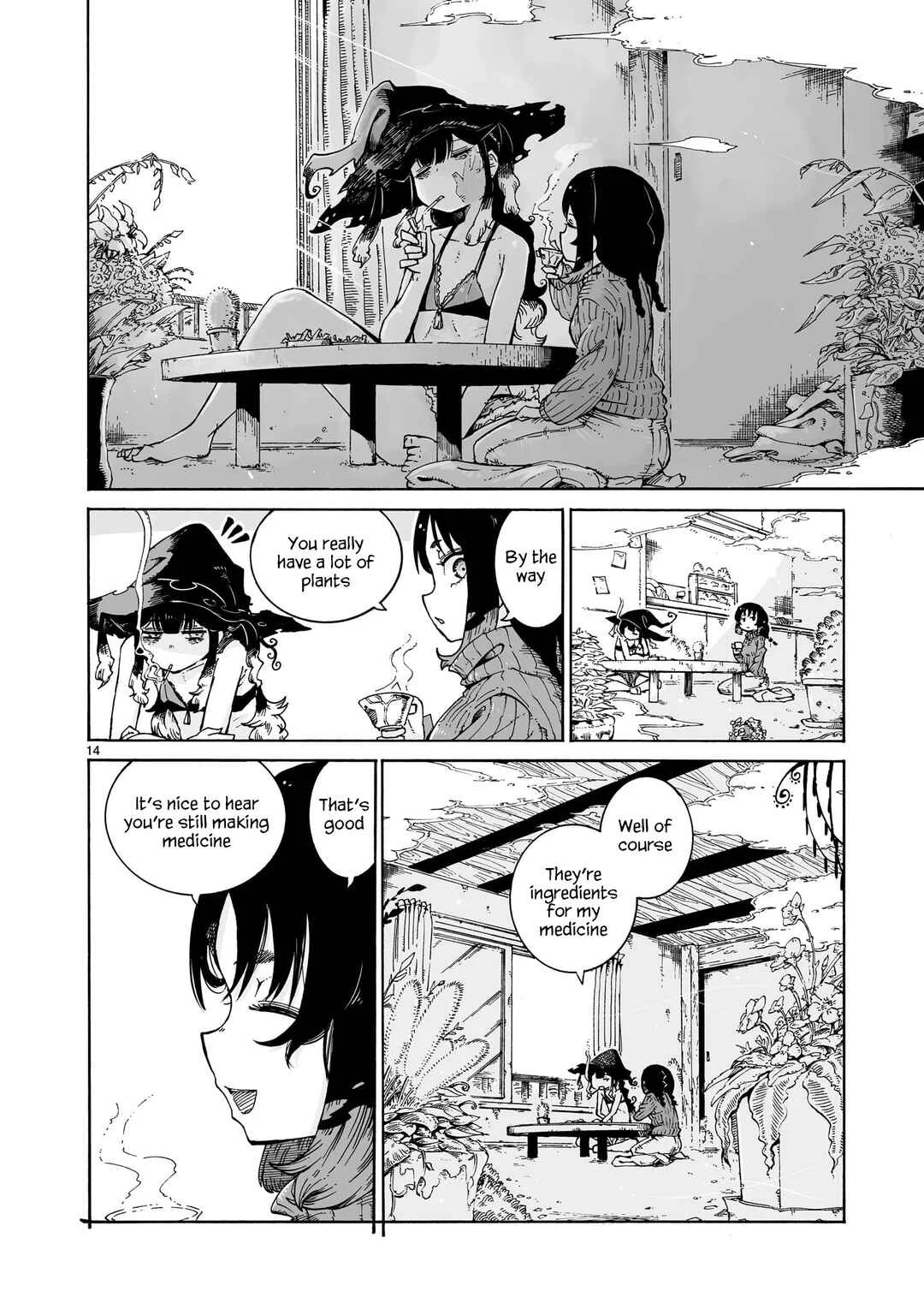 Majo to Kyurasu Chapter 1: First puff “Witches and Reunions” - Page 14