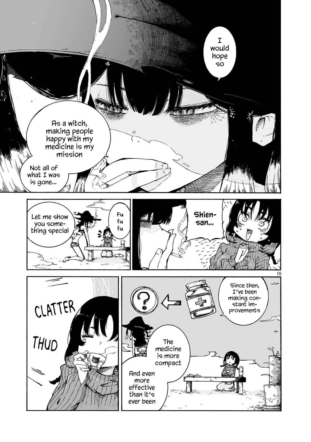 Majo to Kyurasu Chapter 1: First puff “Witches and Reunions” - Page 15
