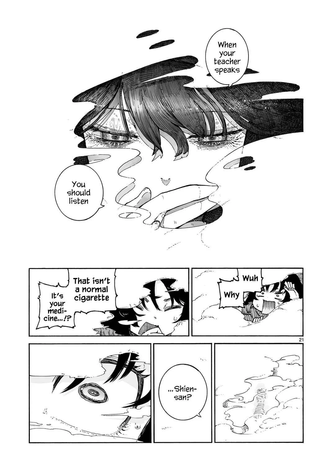 Majo to Kyurasu Chapter 1: First puff “Witches and Reunions” - Page 21