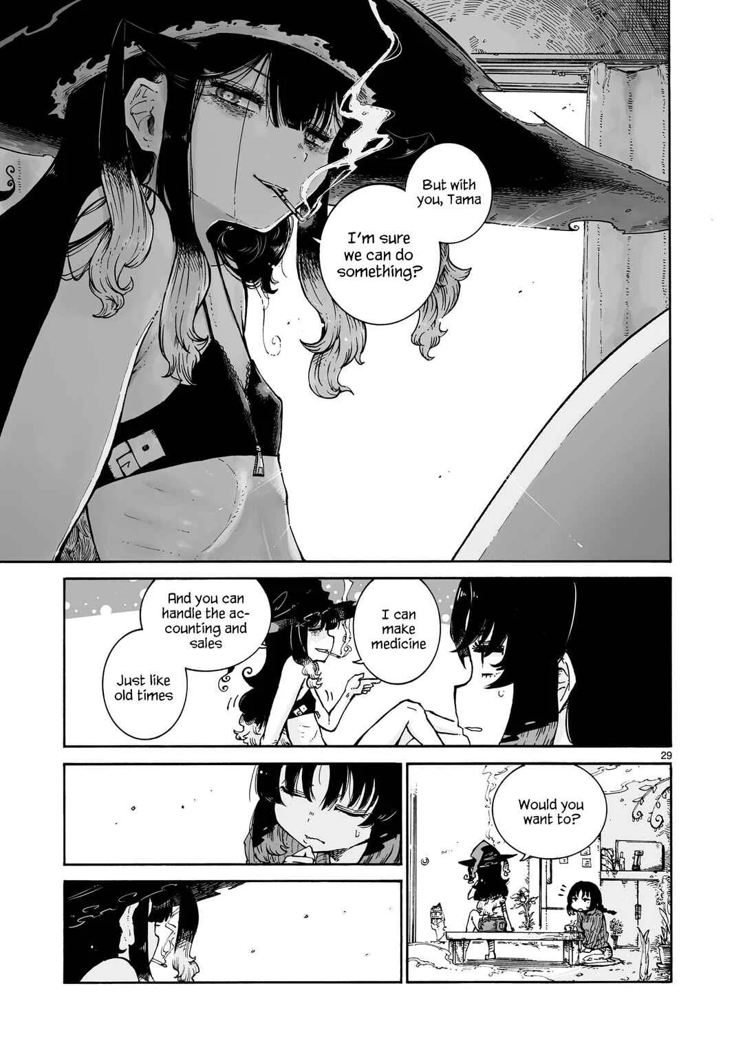 Majo to Kyurasu Chapter 1: First puff “Witches and Reunions” - Page 29