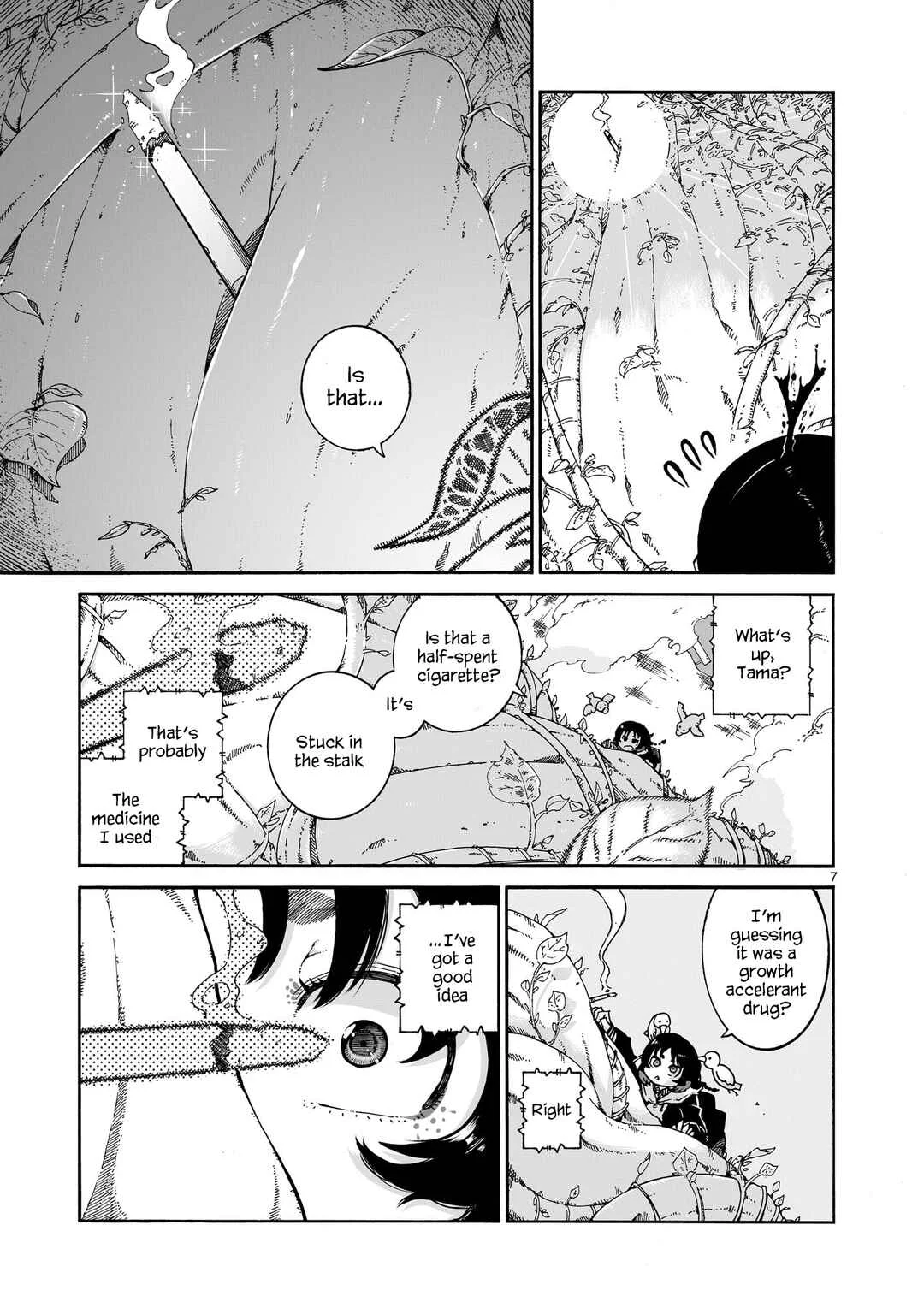Majo to Kyurasu Chapter 2: Second Puff "Witches and Overgrowth" - Page 7